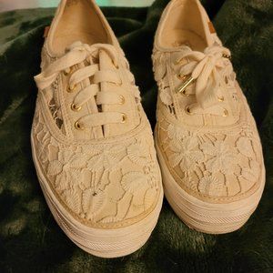 Platform Floral Keds